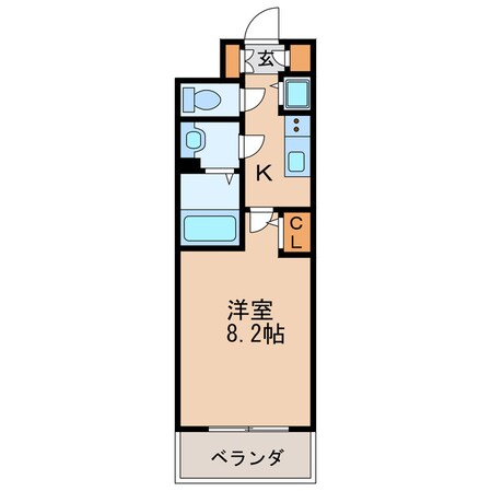 エスリード栄イーストスクエアの物件間取画像